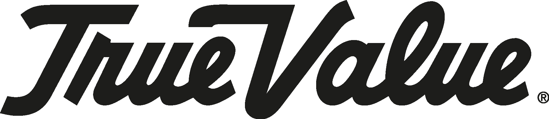 True Value Black Logo Vector Logo